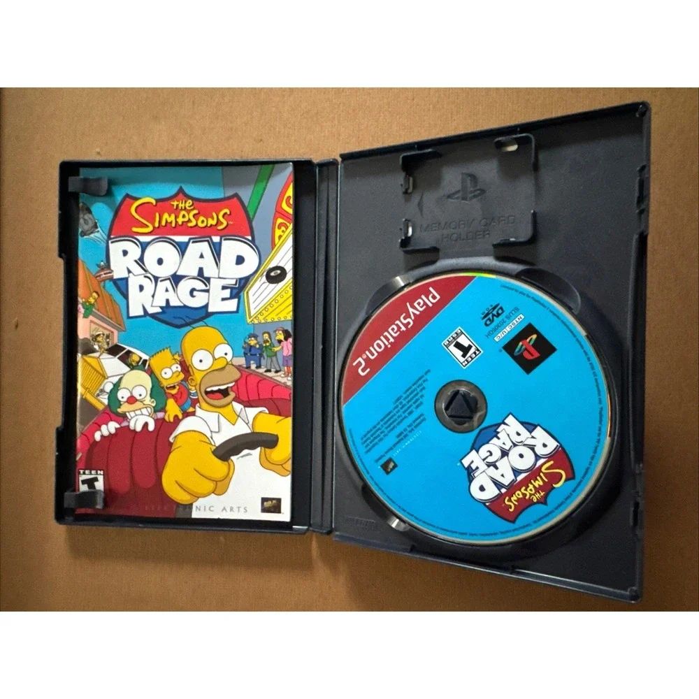 The Simpsons: Road Rage (PlayStation 2 PS2) Greatest Hits CIB COMPLETE